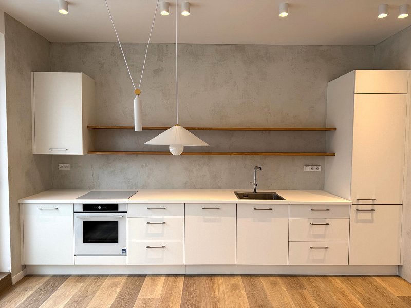 Obývací pokoj s kuchyní (WHITE)